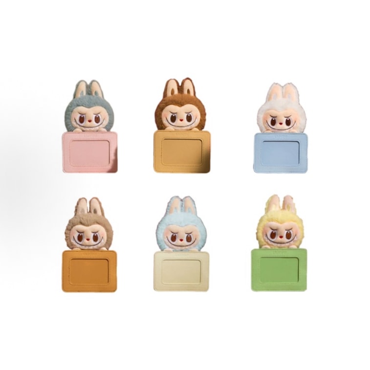 Labubu Shining Fairy Tale Series - Fluffy Card Holder Blind Box/1 pack 50g 4