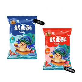 刺猬阿甘 办公室童年鲜虾条怀旧解馋推荐小零食 【原味+香辣虾味】31g*2袋