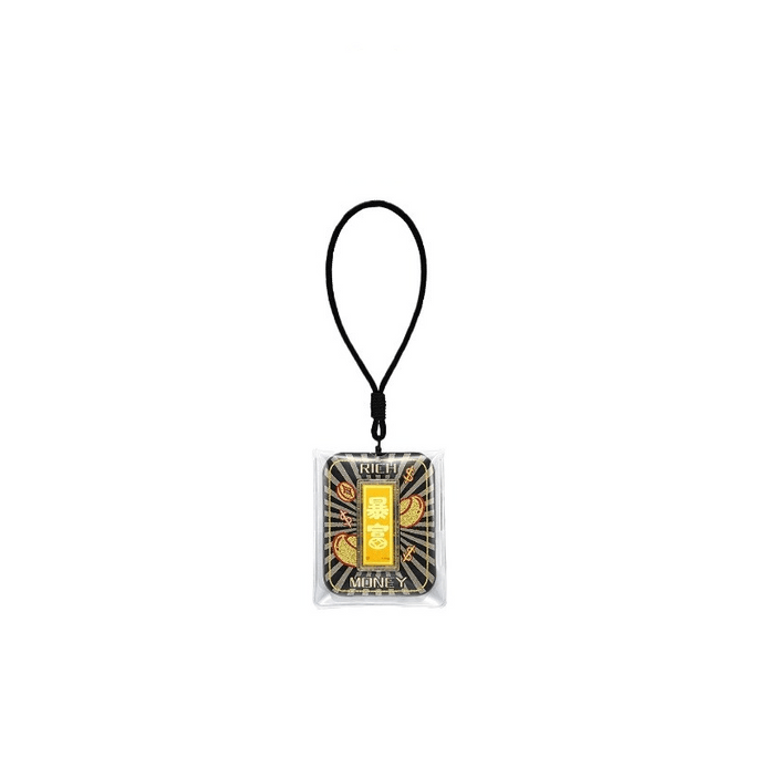 Zhou Dafu, The Monologue Authority, Chaochao, Retro Gold, Carp, Gourd, Jin Zhang, Pendant, Fortune, 6*22 Cm