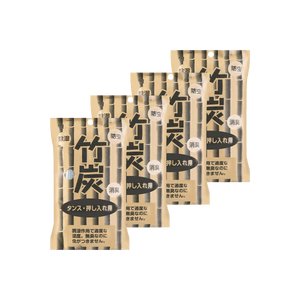 Bamboo Charcoal Wardrobe Closet for 2pc 4 Packs Bundle