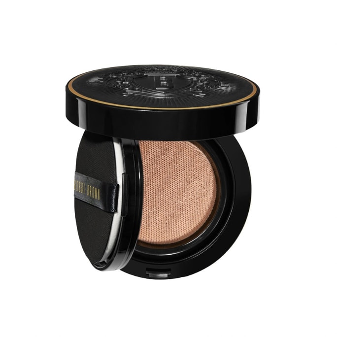 【香港直邮】 美国 芭比波朗 黑夹心持妆气垫粉底液 #01 瑭瓷白 SPF40 PA+++ 12g 夹心水油科技 静奢雾光肌 混油皮本命