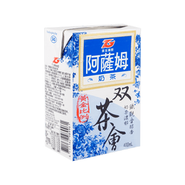 台湾汇竑国际 双茶会 阿萨姆奶茶 铁观音奶茶 400ml