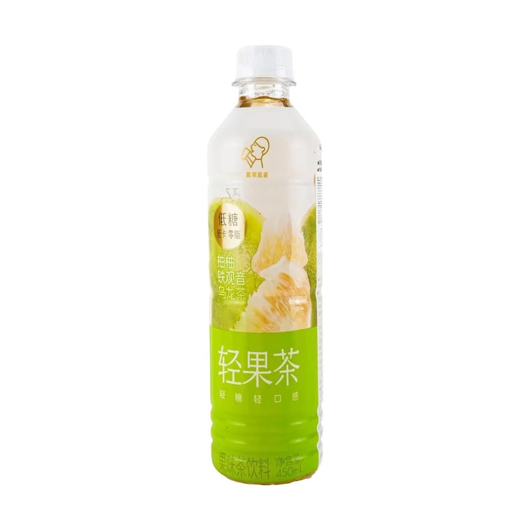 喜茶 輕果茶 果香茶飲料 柚柚鐵觀音烏龍茶 450ml【低糖低卡零脂】 17