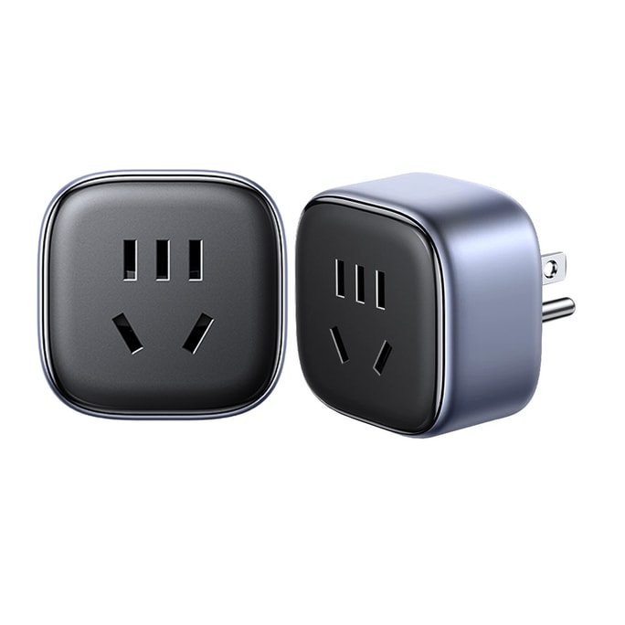 綠色聯 轉換插頭 1個【美國使用】黑色 美規轉中規插座 美標旅行插頭轉換器