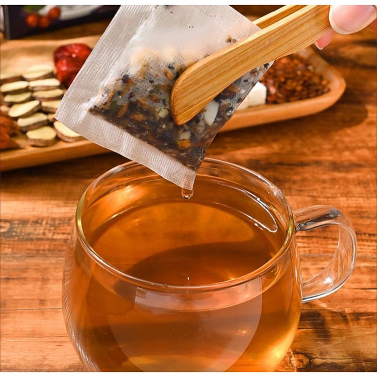北京同仁堂茯苓百合酸枣仁茶养心安神有助睡眠160g/盒(每天一杯晚安茶