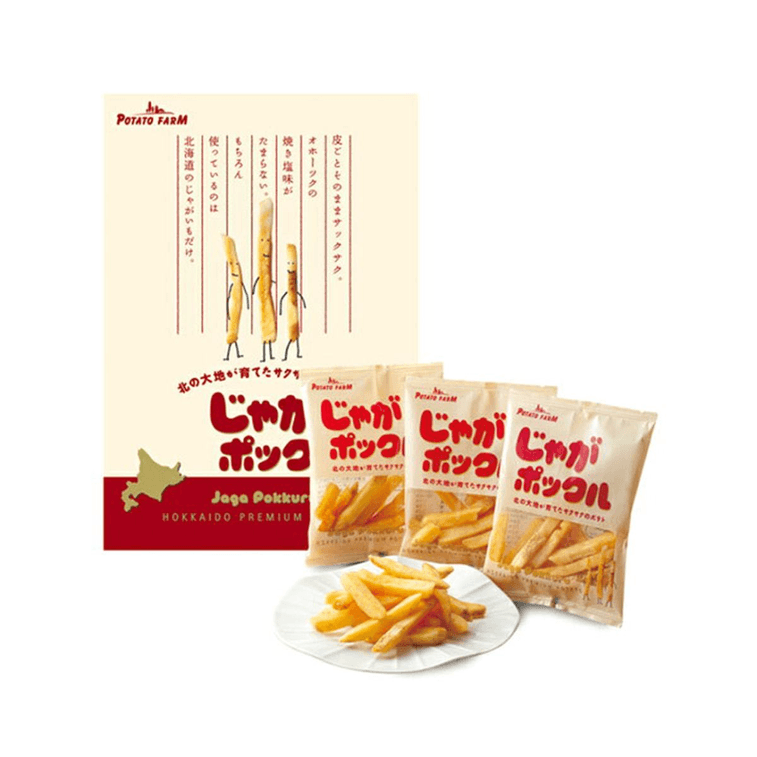 【日本直邮】CALBEE卡乐比 北海道薯条三兄弟10包/盒 伴手礼盒装 3