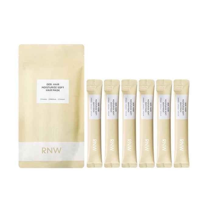 RNW 水滢柔润发膜 修护干枯柔顺亮泽 10g*6支