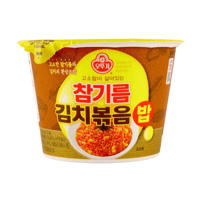 韓國OTTOGI不倒翁 麻油泡菜炒飯 259g