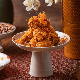 杨先生 香辣肉松麻花 330g【非遗小吃】【杭州特产】【网红小麻花】【真材实料 醇香酥脆】