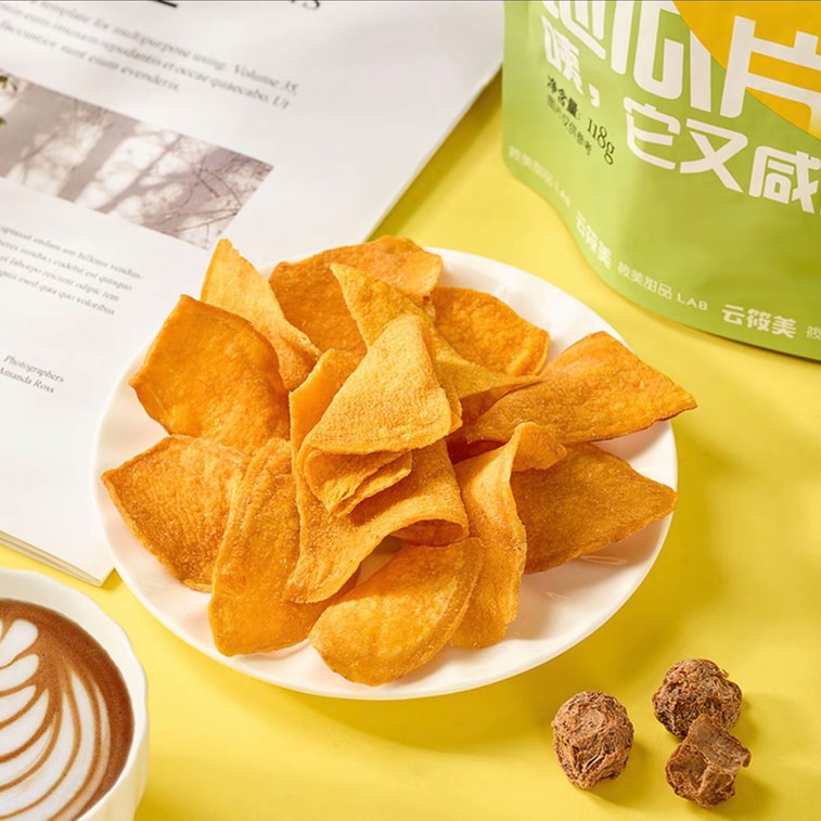 Sweet Potato Slices Plum Flavor 118g 3