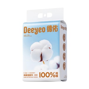 Cotton Face Towels, Soft & Lint-Free Cleansing Towels, Dry & Wet Use, 300 Sheets