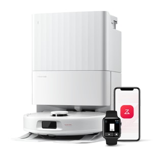 QV 35A Robot Vacuum and Mop 8000Pa Powerful Suction Self Emptying & Refilling Self Mop Wash