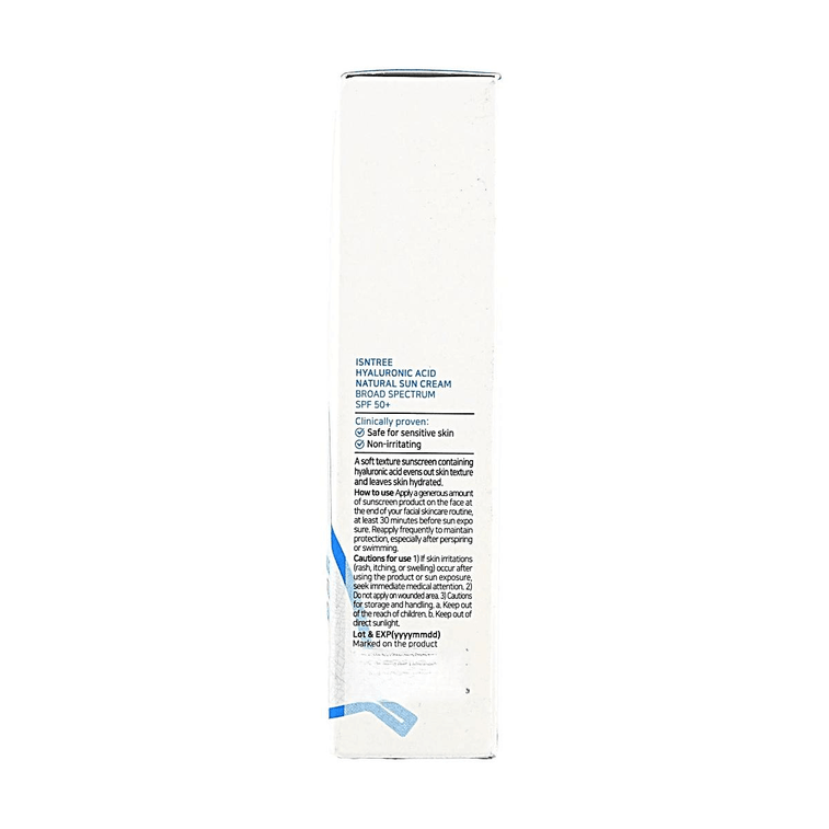 Crème solaire naturelle à l'acide hyaluronique, 1,7 oz, crème solaire hydratante légère à large spectre pour peaux sensibles 13