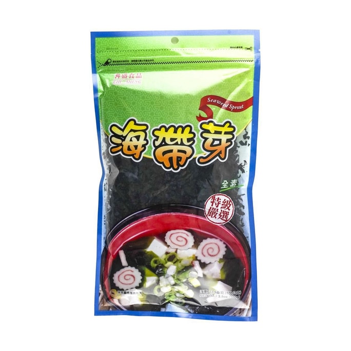 台湾耆盛食品 日本海带芽 裙带菜 100g