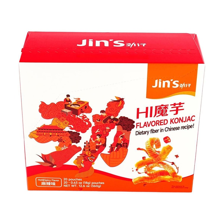 劲仔 Hi 魔芋 麻辣味 18g*20 7