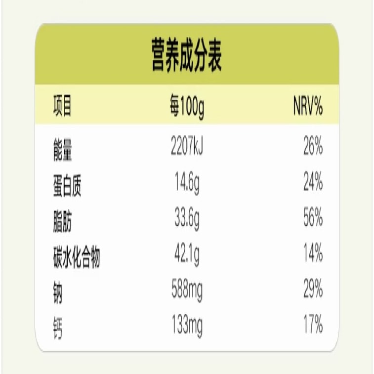 Pistachio-flavored seaweed crackers, child-friendly snack with no added salt (18g) 6