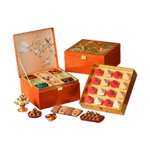 Auspicious Magpie Fragrance Pastry Tea Gift Box, 18.91 oz【The Year of The Horse】