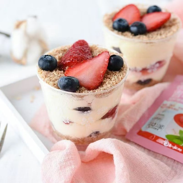 바이쥐안 젤라틴 시트, 식용 젤라틴, 홈베이킹, 수제 치즈 스틱, 젤리, 무스 케이크, 25g*2팩(10매) 9