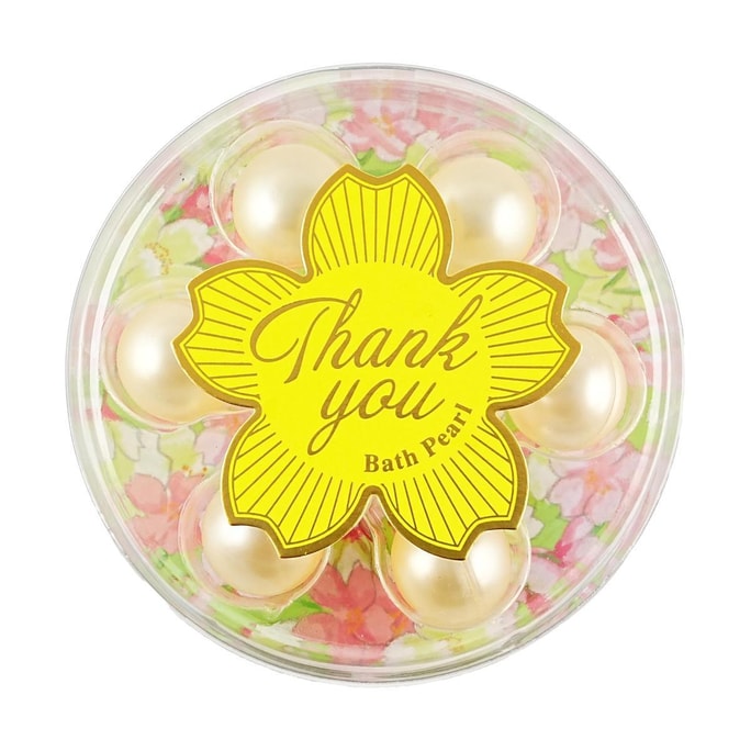 日本GPP 霞櫻香油浴入浴珍珠 溫潤保濕 泡浴體驗 4g*6顆