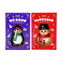 Snowman Cocoa Bomb Drink+Penguin Cocoa Bomb Drink with Mini Marshmallows,1.34 oz*2【2 Combo Packs】【Christmas Season】