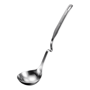  FaSoLa Life 304不锈钢挂壁汤勺 一把 汤漏两件套 创意光身火锅勺