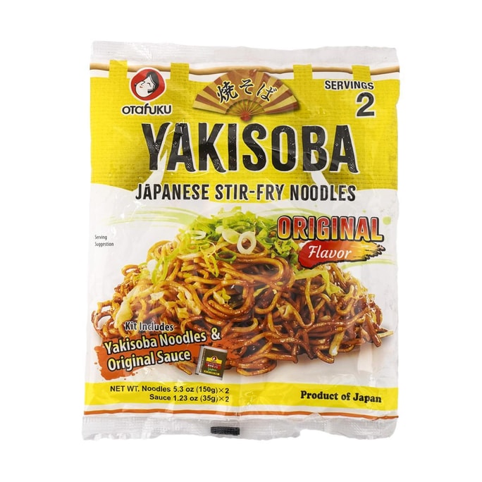 Yakisoba Japanese Stir-fry Noodles 370g