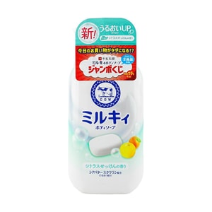Milky Body Wash & Liquid Soap, Cloud-Like Foam, Refreshing Clean, 16.9 fl oz. #Citrus