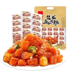Sweet Spicy Snack Sticks with Grains & Nuts Sweet Spicy Flavor 16g x 20 packs 320g【Childhood Nostalgia Snack】