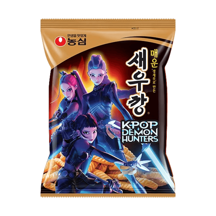 【Shrimp Cracker Combo】 K-pop Demon Hunters Shrimp Cracker ,5.63 oz【Wasabi  + Spicy Flavor】【Netflix Limited Edition】 8