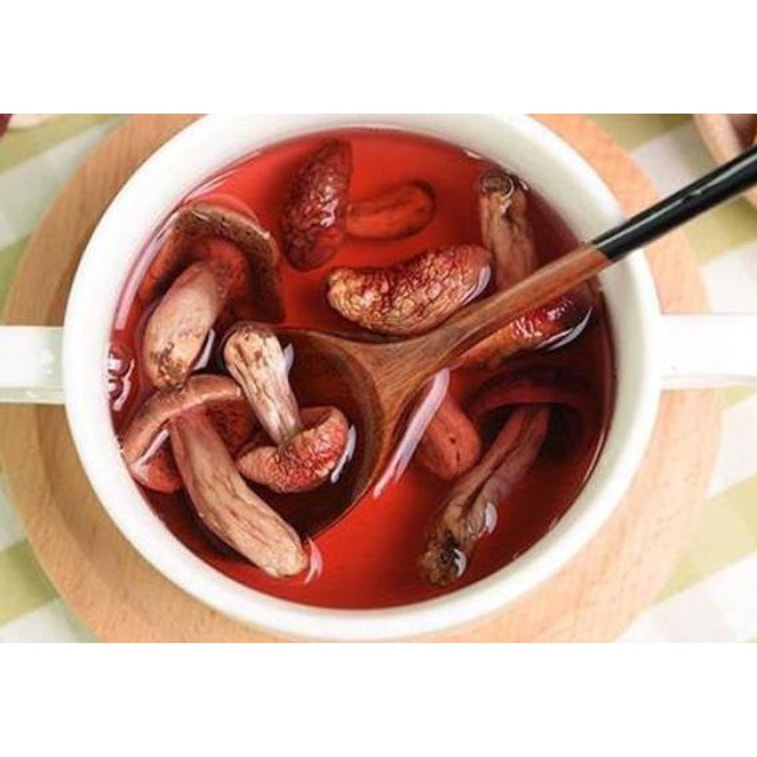 云南美味山珍 【野生红菇干品】 2OZ装 3