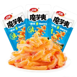 [New Dai Flavor] Konjac Snack Vegetarian Tripe 16g*12 packs Dai-style Passion Fruit Chicken Feet Flavor Tasty Snack Yunnan Specialty