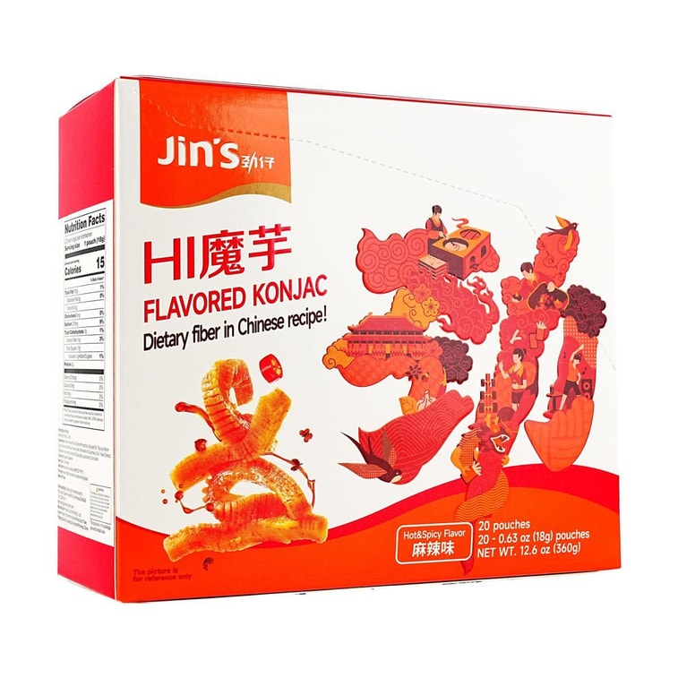 劲仔 Hi 魔芋 麻辣味 18g*20 8