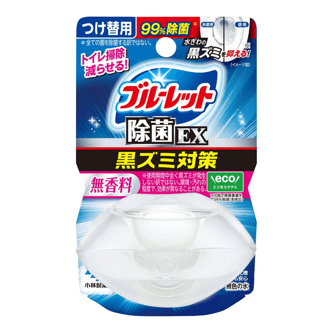Liquid Bluelet Drop-in Disinfection EX Refill Unscented [67 ml]