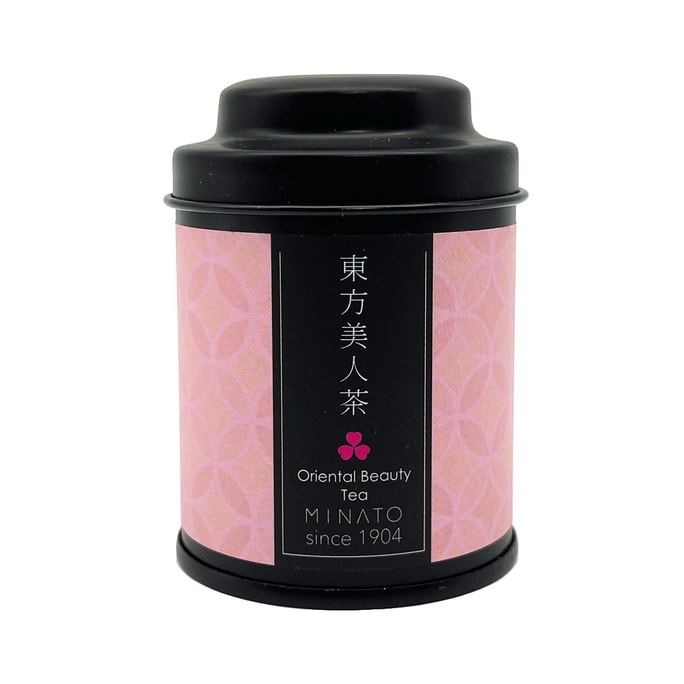 [台湾直邮]茶粒茶 原片茶叶 Mini黑罐 东方美人茶 10g