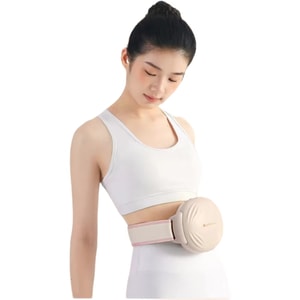 N11 Bianshi Kneading Abdominal Device Fully Automatic Abdominal Heat Compression Massager Gastrointestinal Kneading Stomach God Tool Massage Moxibustion Peach Powder 1 piece