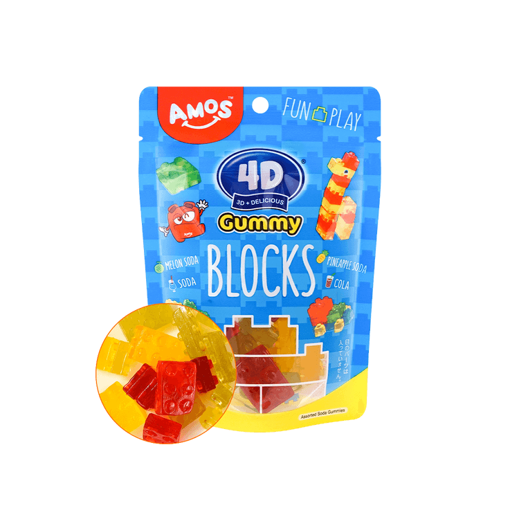 3D Gummy Pineapple (4.23oz)