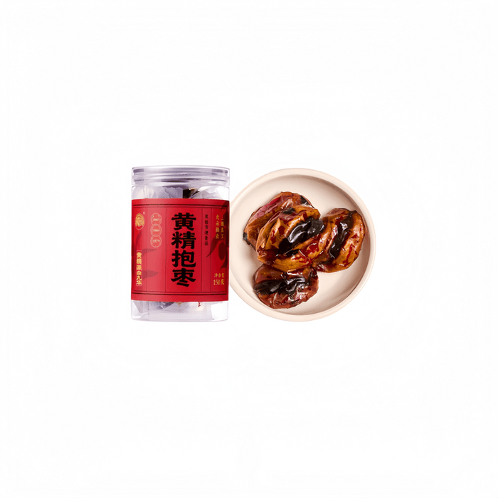 【中国直邮】 雷允上 黄精抱枣九华山多花黄精九蒸九晒三蒸三晒新疆灰枣去核零食150g