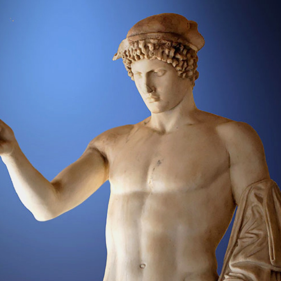 赫耳墨斯和雕像者图片图片