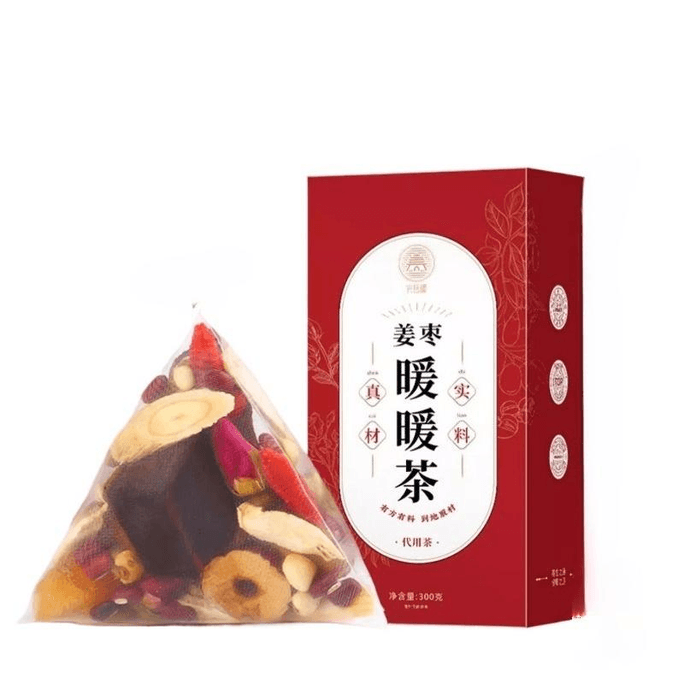 【中国直邮】 光岳楼 暖暖茶 补气血手脚冰凉 60天量 300g*2盒装