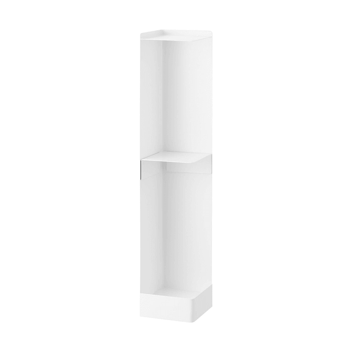 Rolling Bathroom Organizer - Steel White 1 piece
