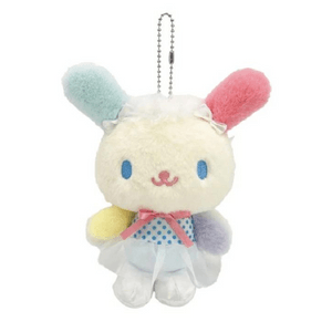Ballet Angel Plush Keychain (1 piece) [Flower Bunny]