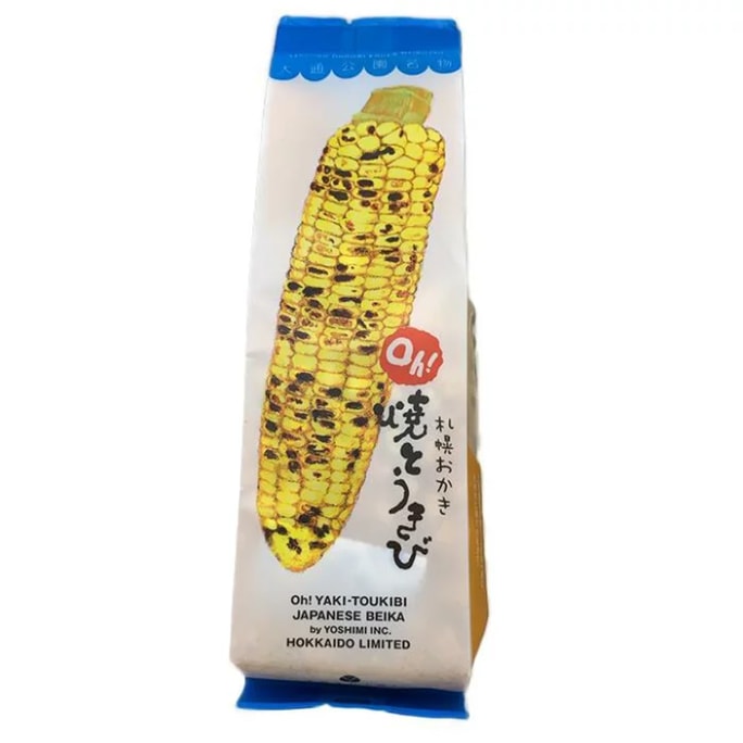 Sapporo Rice Cracker Oh! Roasted Corn Stick Stand Pack100g Snack
