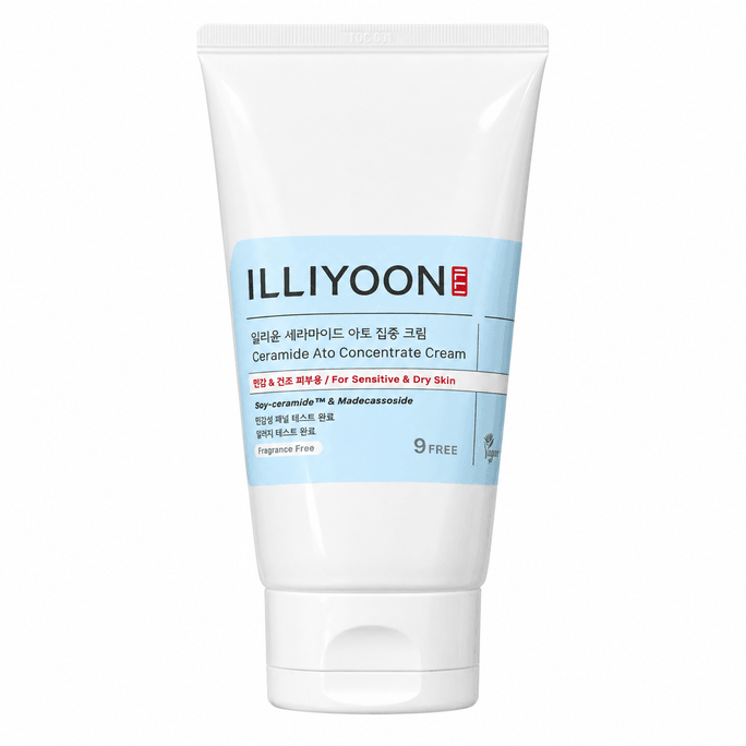 【韓國直郵】 韓國 ILLIYOON 一理潤 神經醯胺集中修護霜 150ml 敏感肌保濕面霜 身體潤膚霜 Soy-Ceramide™ 修護肌膚屏障 乾燥肌護理