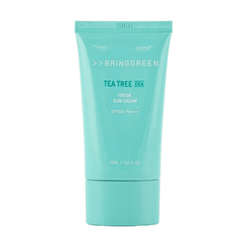 Tea Tree Cica Fresh Sun Cream, Sunscreen, SPF50+ PA++++, 1.69 fl.oz.