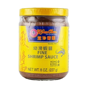 Fine Shrimp Sauce , 8 oz 【For Steamed Egg , Seafood And Hot Pot Dipping Sauce】