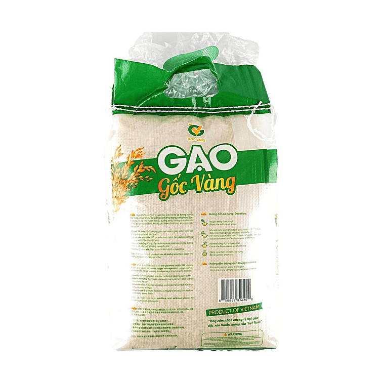 越南 Goc Vang 蝦稻香米 ST25 米 4.5kg【低GI 慢升糖】【越南高規格香米】【米香濃鬱】【軟糯清香】【世界最佳米之一】 4