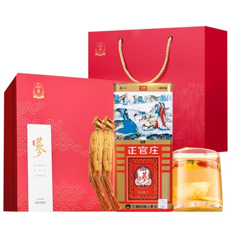 紅参6年根 天参 600g 20支 正官庄天型号规格- 京东