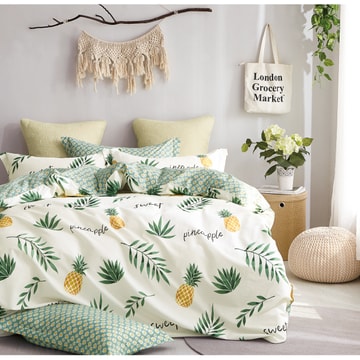Mercury Home Textile Yami, Pineapple Twin Xl Beddings
