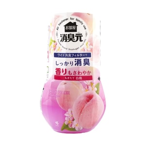 日本KOBAYASHI小林制药 消臭元 房间除臭剂 室内香氛 白桃味 400ml