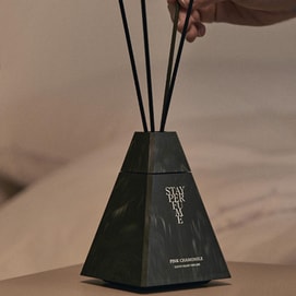 MUMCHIT Goodnight Diffuser Aromatherapy - Aromatherapy Healing Fragrance, Reed Diffusion #Pink Chamomile